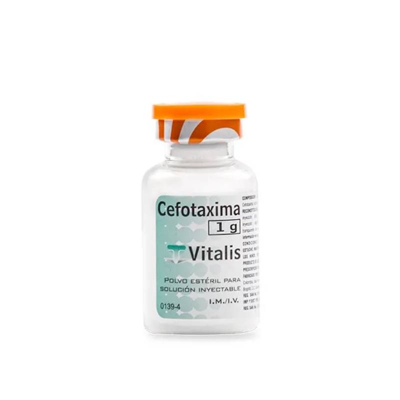 MED0046 CEFOTAXIMA 1G (I.V- I.M ) POLVO - Imagen 1
