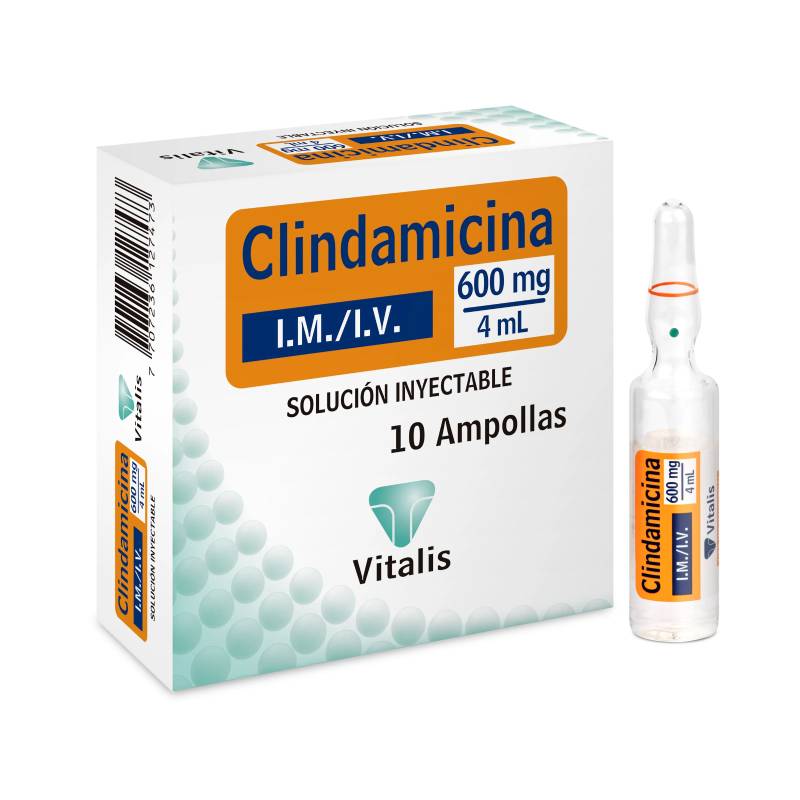 MED0050 CLINDAMICINA 600MG / 4ML - Imagen 1