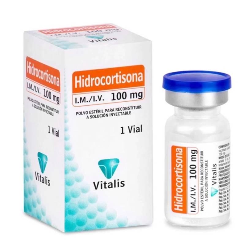 MED0084 HIDROCORTISONA 100MG I.M/I.V - Imagen 1