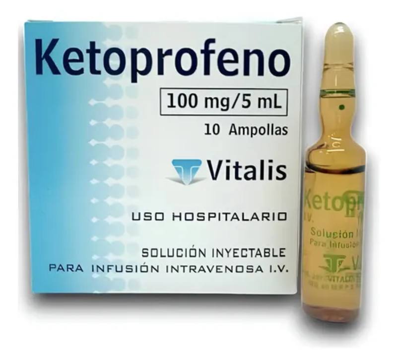 MED0137 KETOPROFENO 100MG/5ML I.V - Imagen 1