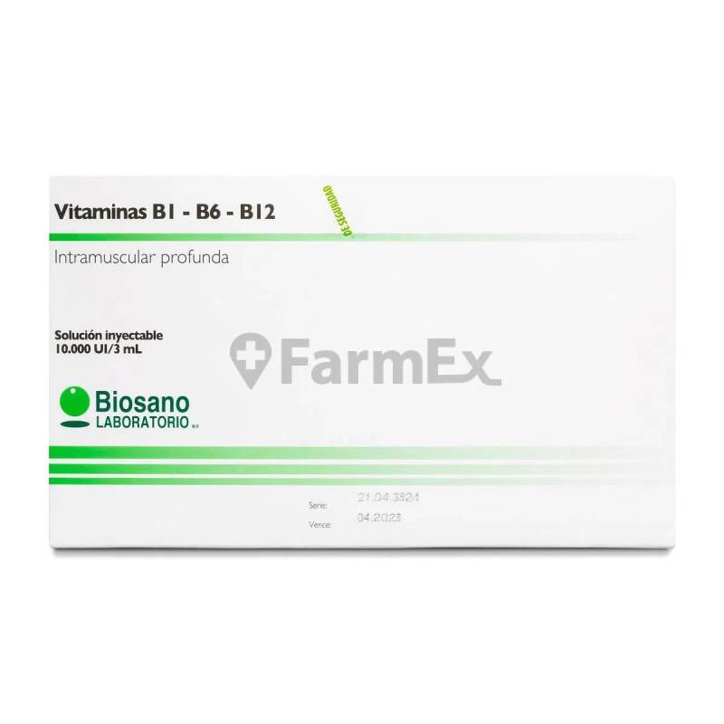 MED0335 CIANOCOBALAMINA B12 I.M - Imagen 1