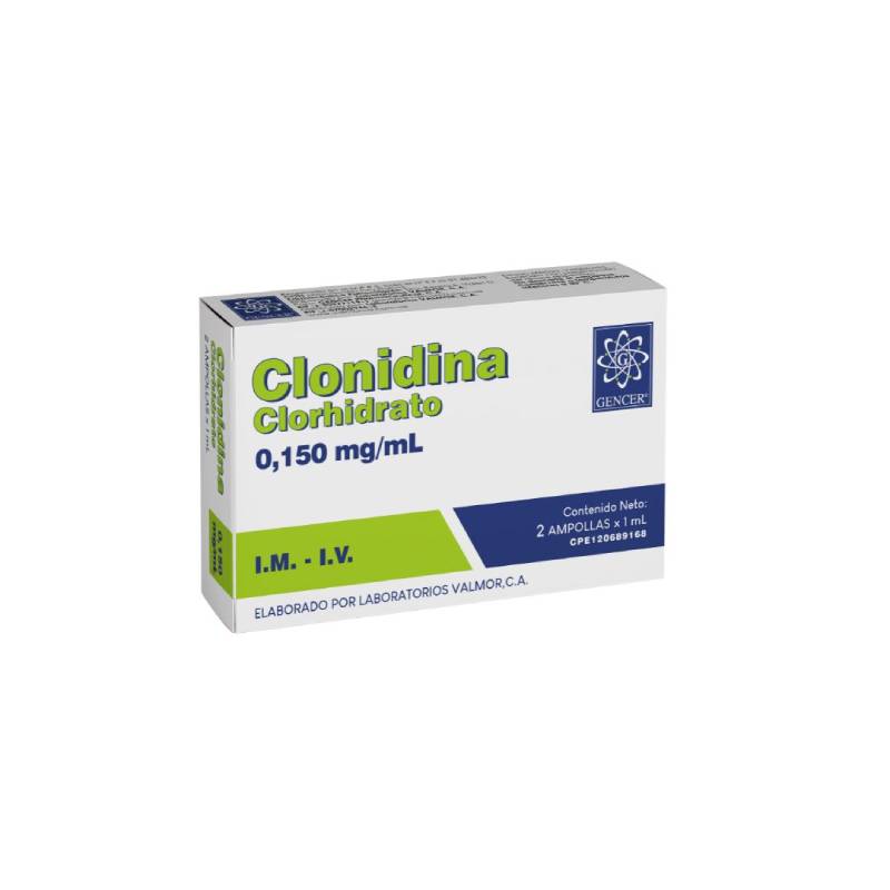 MED0534 CLONIDINA 0.150MG/1ML - Imagen 1