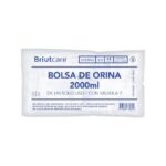 BOLSA DE ORINA 2000ML CON VALVULA T X PAQ X 10 UNIDADES