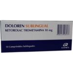KETOROLAC TROMETAMINA 10 MG DOLOREN SUBLINGUAL