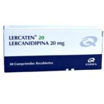 LERCANIDIPINA 20 MG COMPRIMIDOS LERCATEN 20