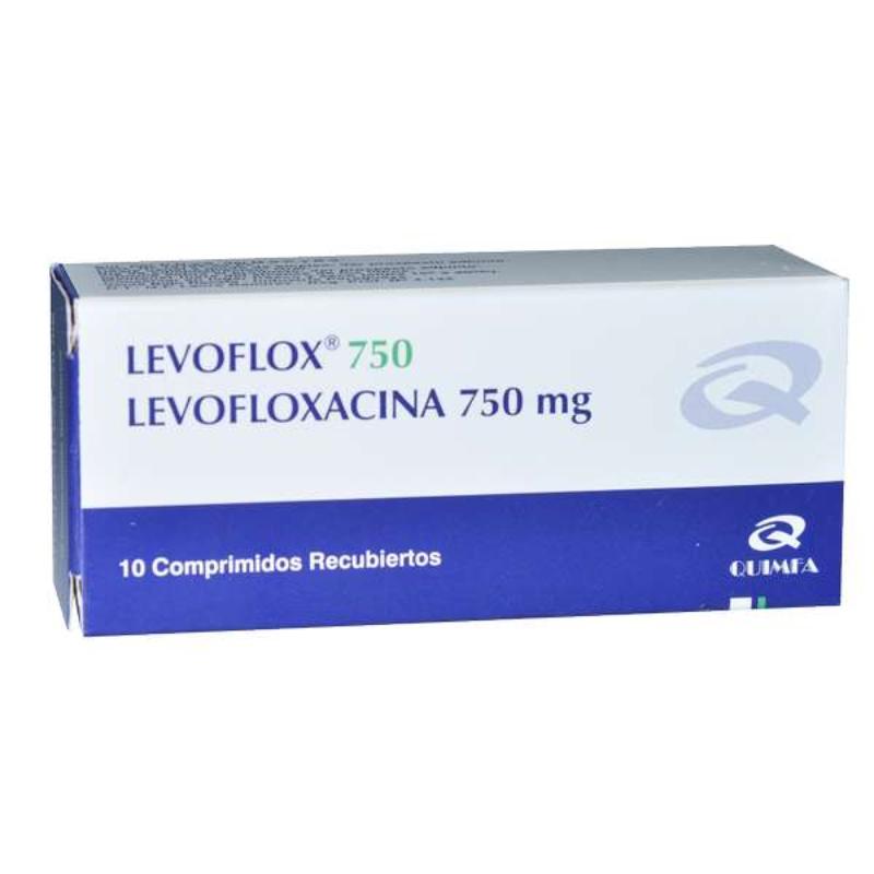 MED0073 LEVOFLOXACINA 750 MG COMPRIMIDOS LEVOFLOX 750 - Imagen 1