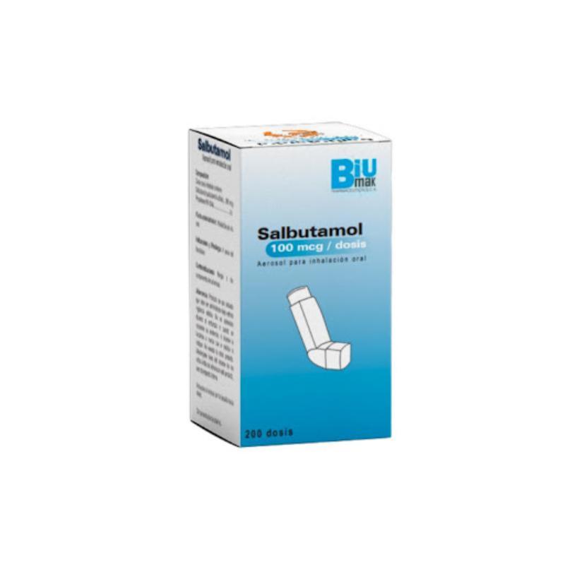 MED0423 SALBUTAMOL 100 MCG AEROSOL 200 DOSIS - Imagen 1