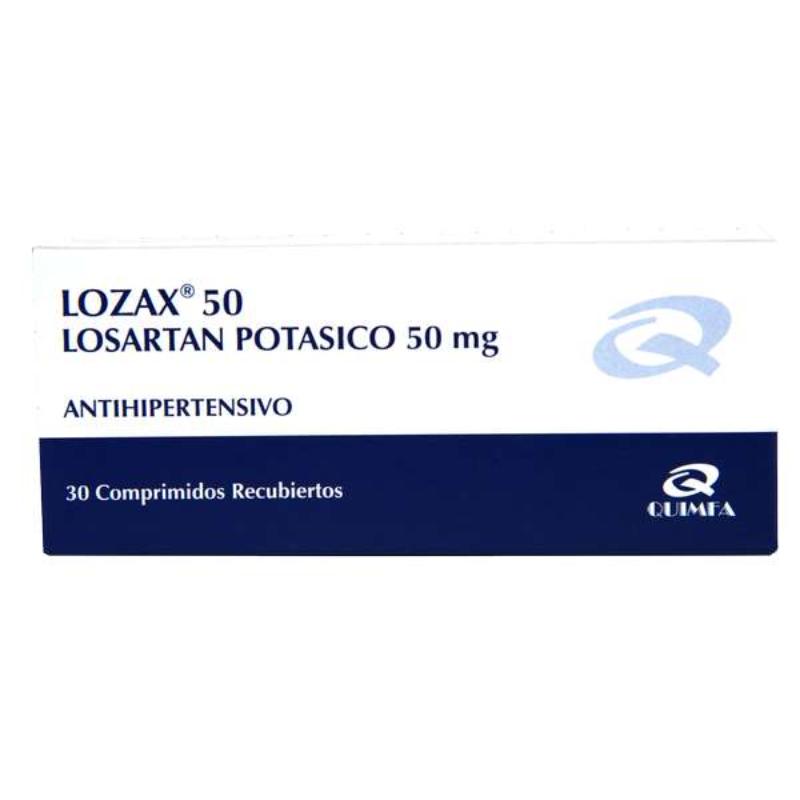 MED0453 LOZAX 50MG (LOSARTAN POTASICO) - Imagen 1