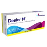 DESLER M 2,5MG - 5 MG X 10 TAB