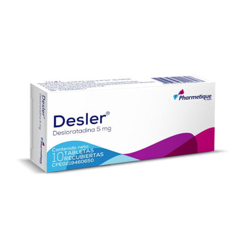 MED0492 DESLER M 5 MG- 10 MG X 10 TAB - Imagen 1