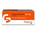 ATORVASTINA 20MG CAJA X 30 TAB